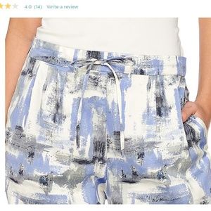 H by Halston Block Print Pull-On Jogger Pants